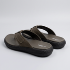 Tan Comfort Thong Sandals grey