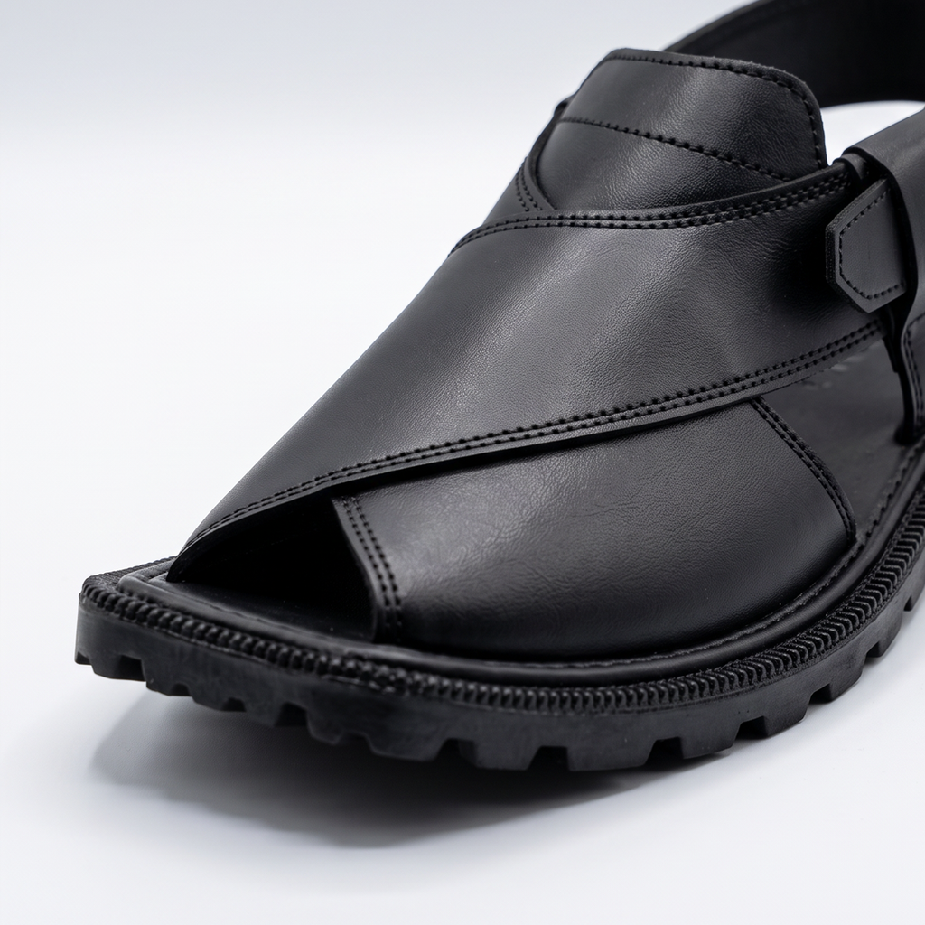 Peshawari Sandle Black