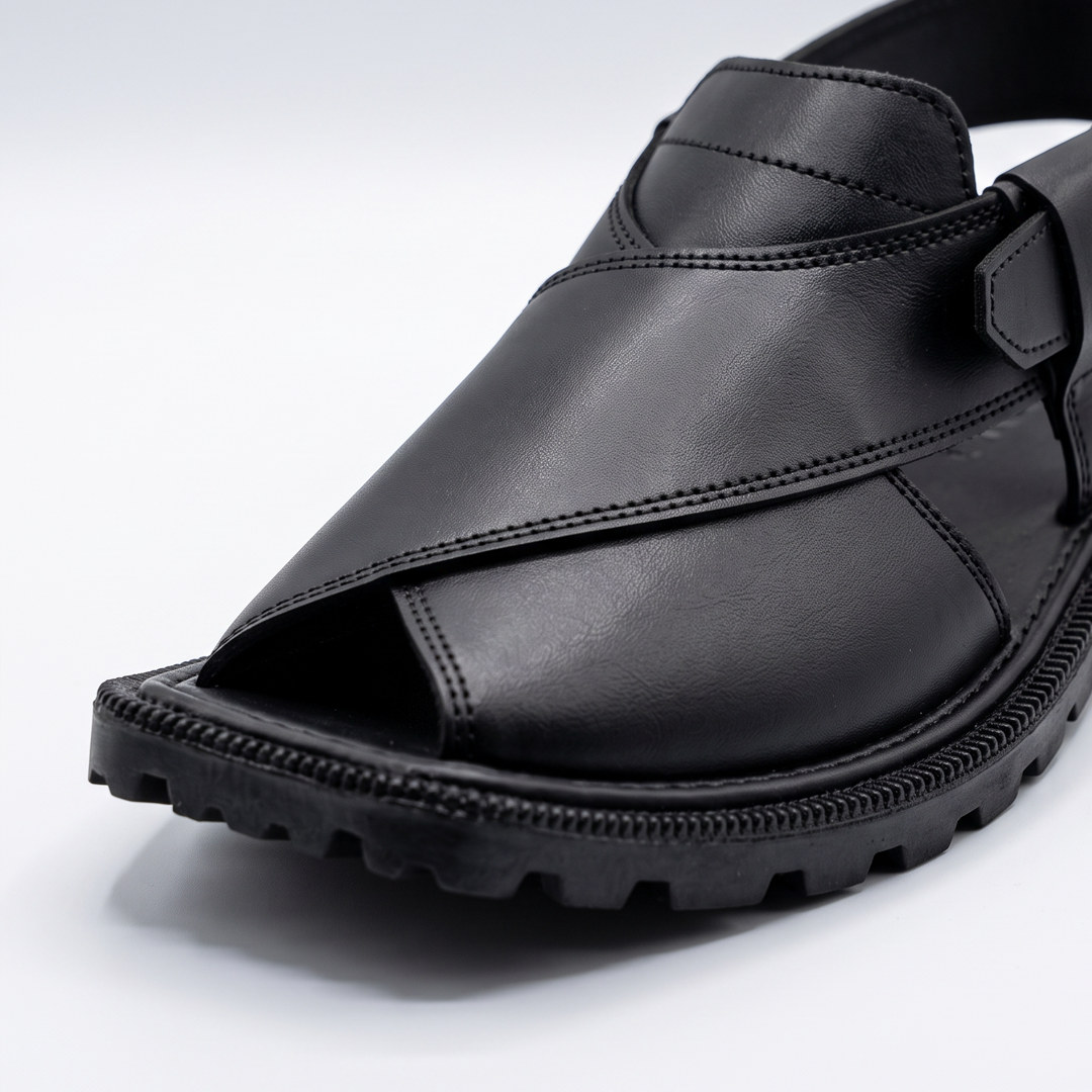 Peshawari Sandle Black