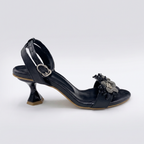 Embellished Heels black