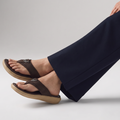 0519 Tan Comfort Thong Sandals brown
