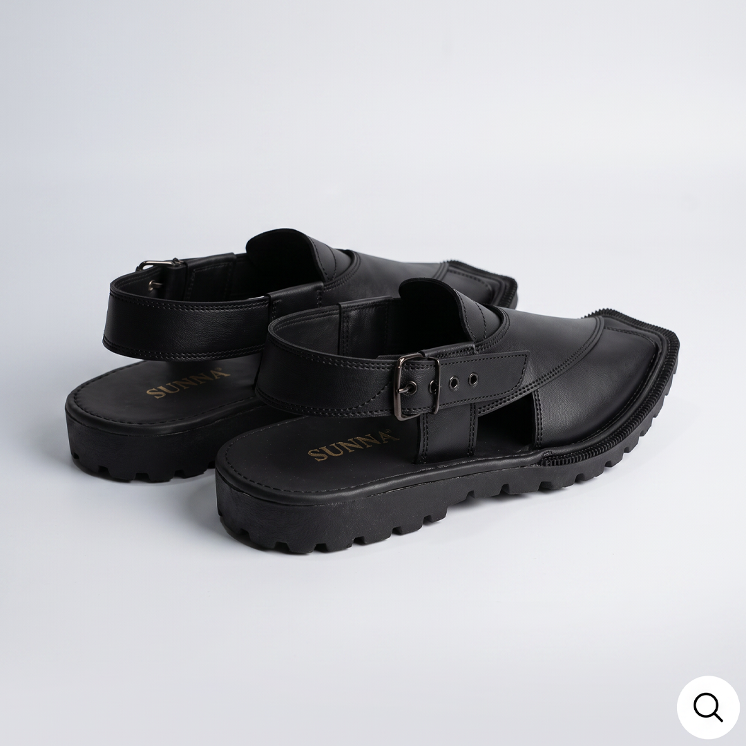 Peshawari Sandle Black
