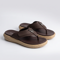 Tan Comfort Thong Sandals brown