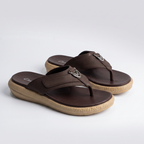 Tan Comfort Thong Sandals brown