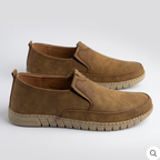 Men's Leather Loafers Tan mustard