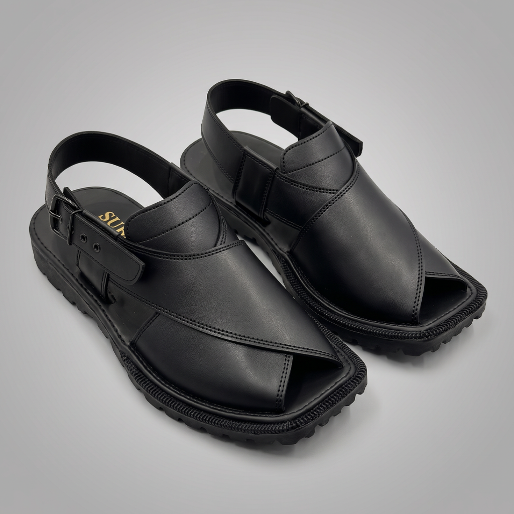 Peshawari Sandle Black