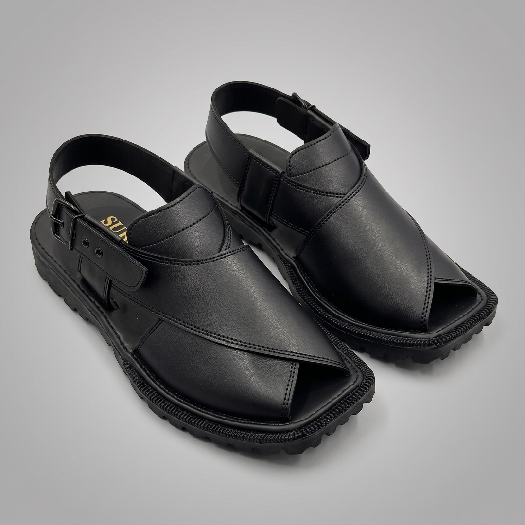 Peshawari Sandle Black