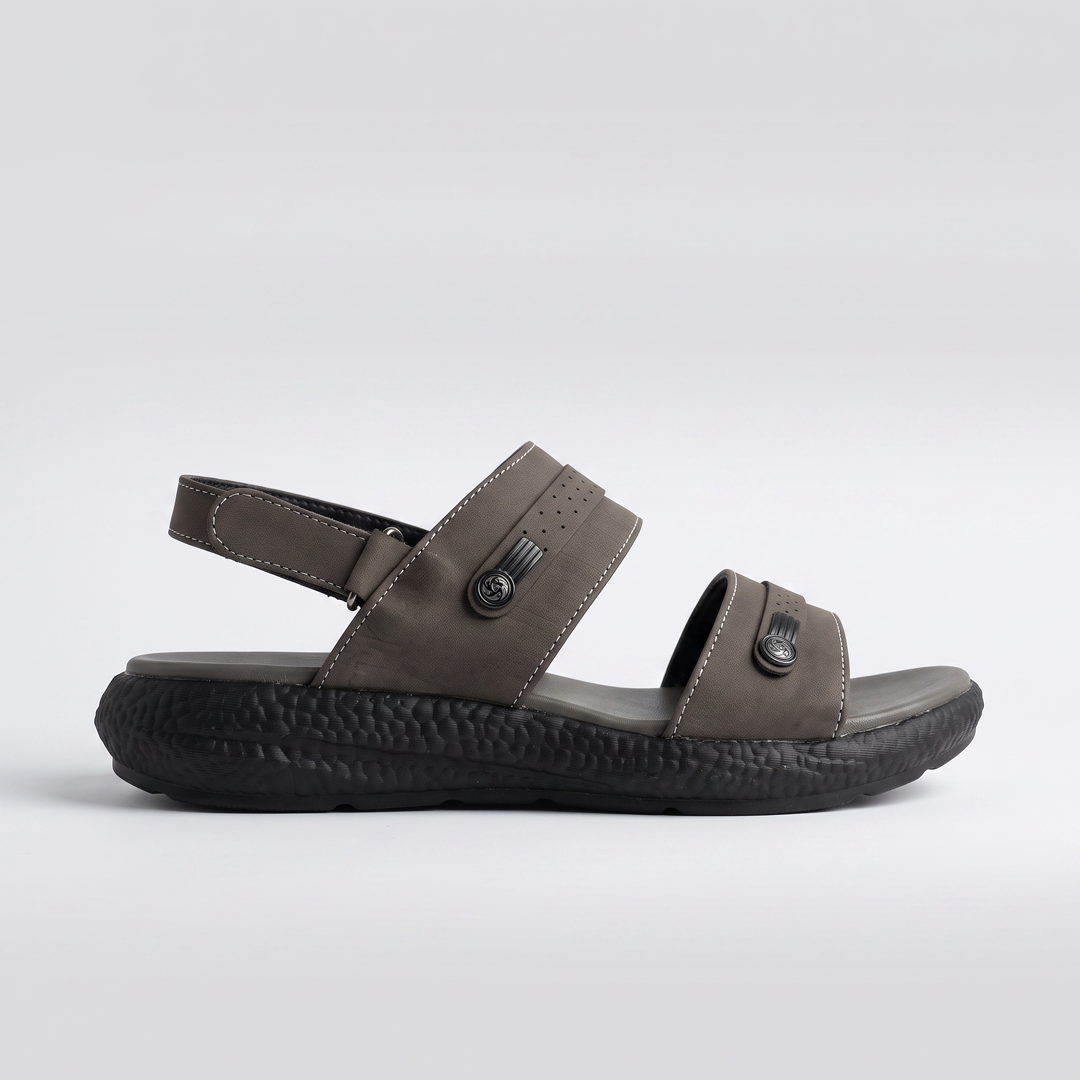Men's Two Strap Sandals Grey