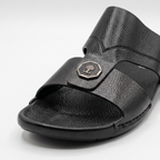 Crossover Slide Sandal black
