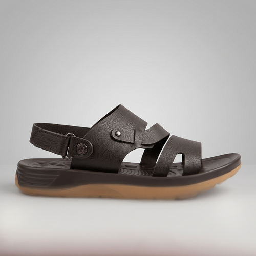 Men's Open Toe Sandals Brown