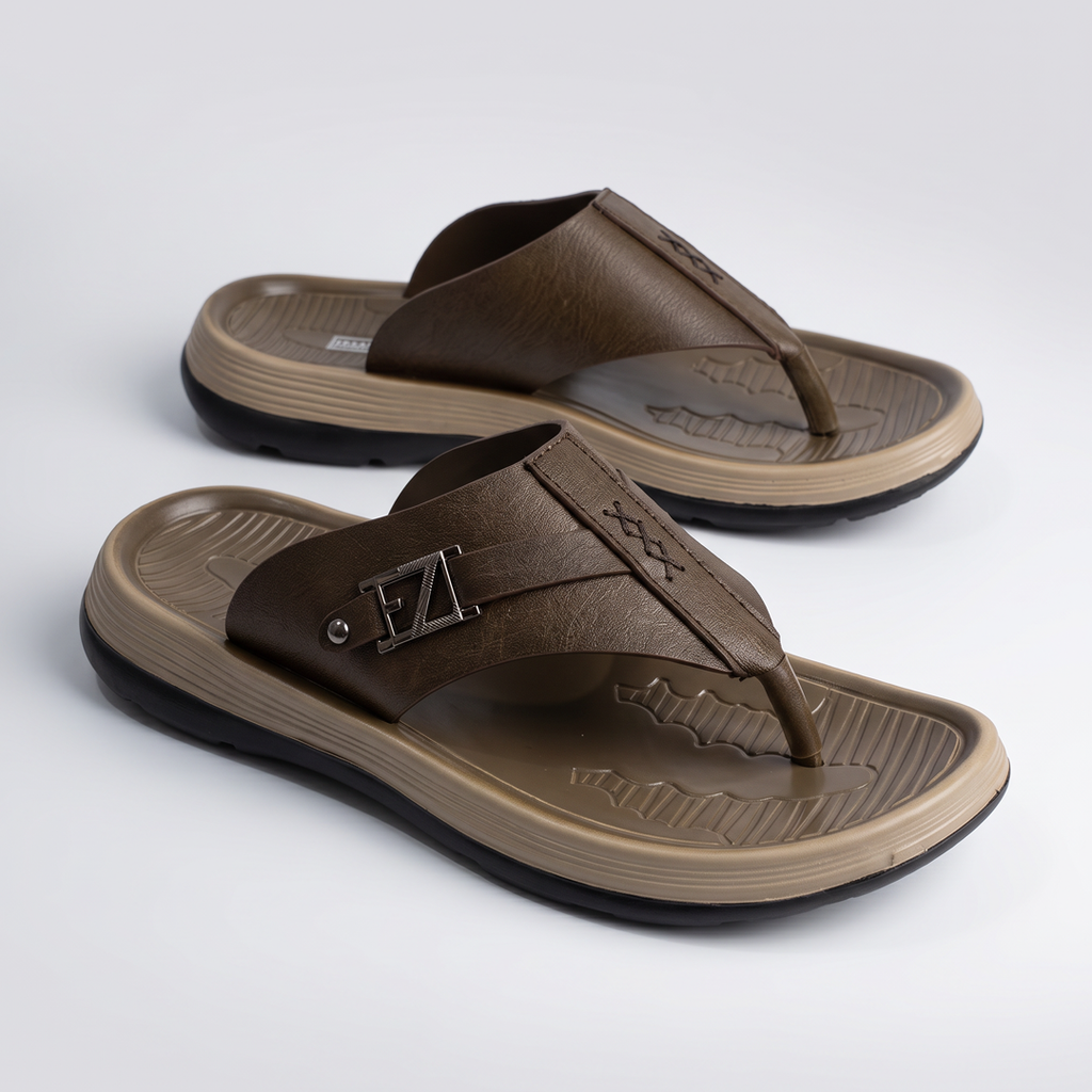 Premium Casual Flip Flop Sandals cofee