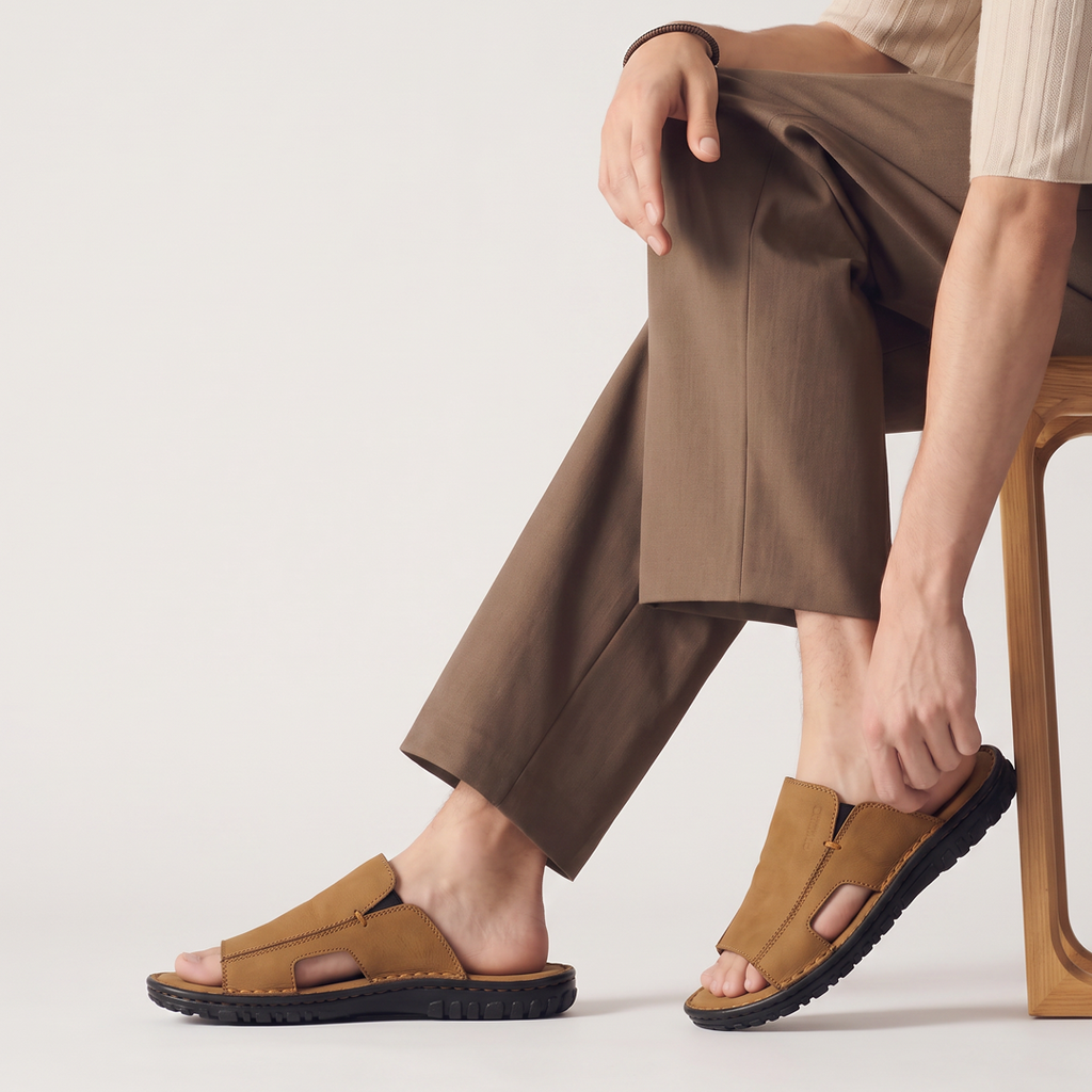 Premium Tan Leather mustard