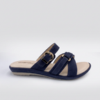 Suede Sandals blue