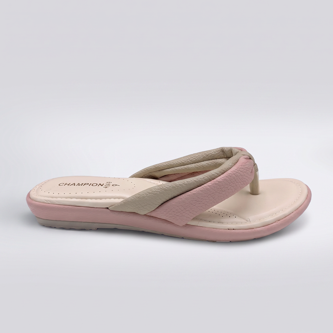 Knotted Flip Flops pink