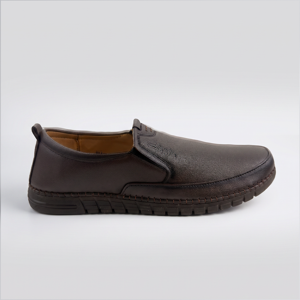 Men's Leather Loafers Dark Brown