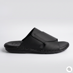 Cross Over Slide Sandals black