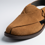 Peshawari sued mustard sandals