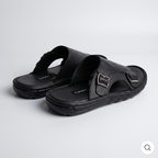 Dual Buckle Slides Black
