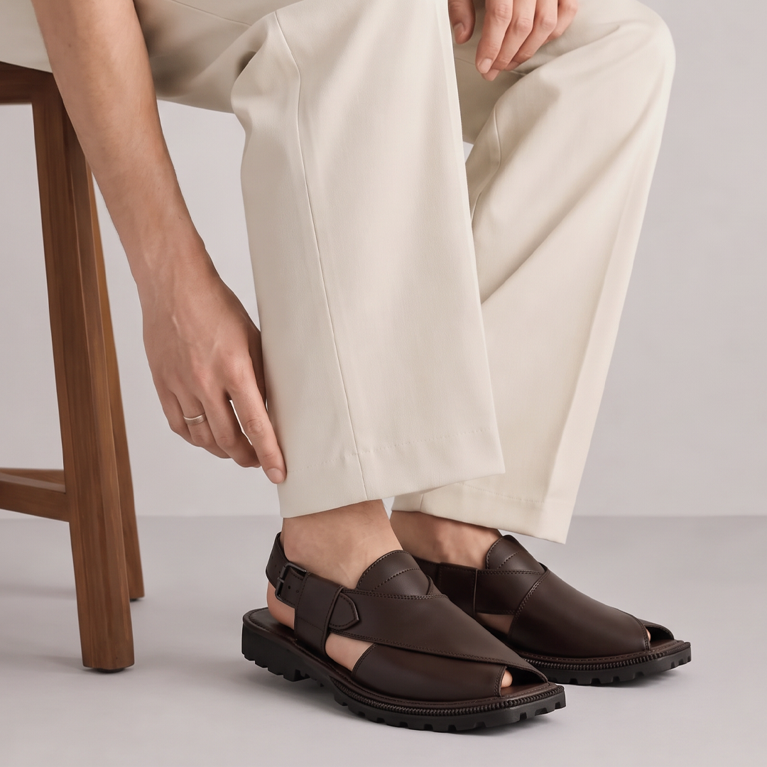 Peshawari Sandle Brown