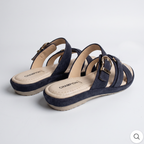 Suede Sandals blue