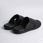 Cross Over Slide Sandals black