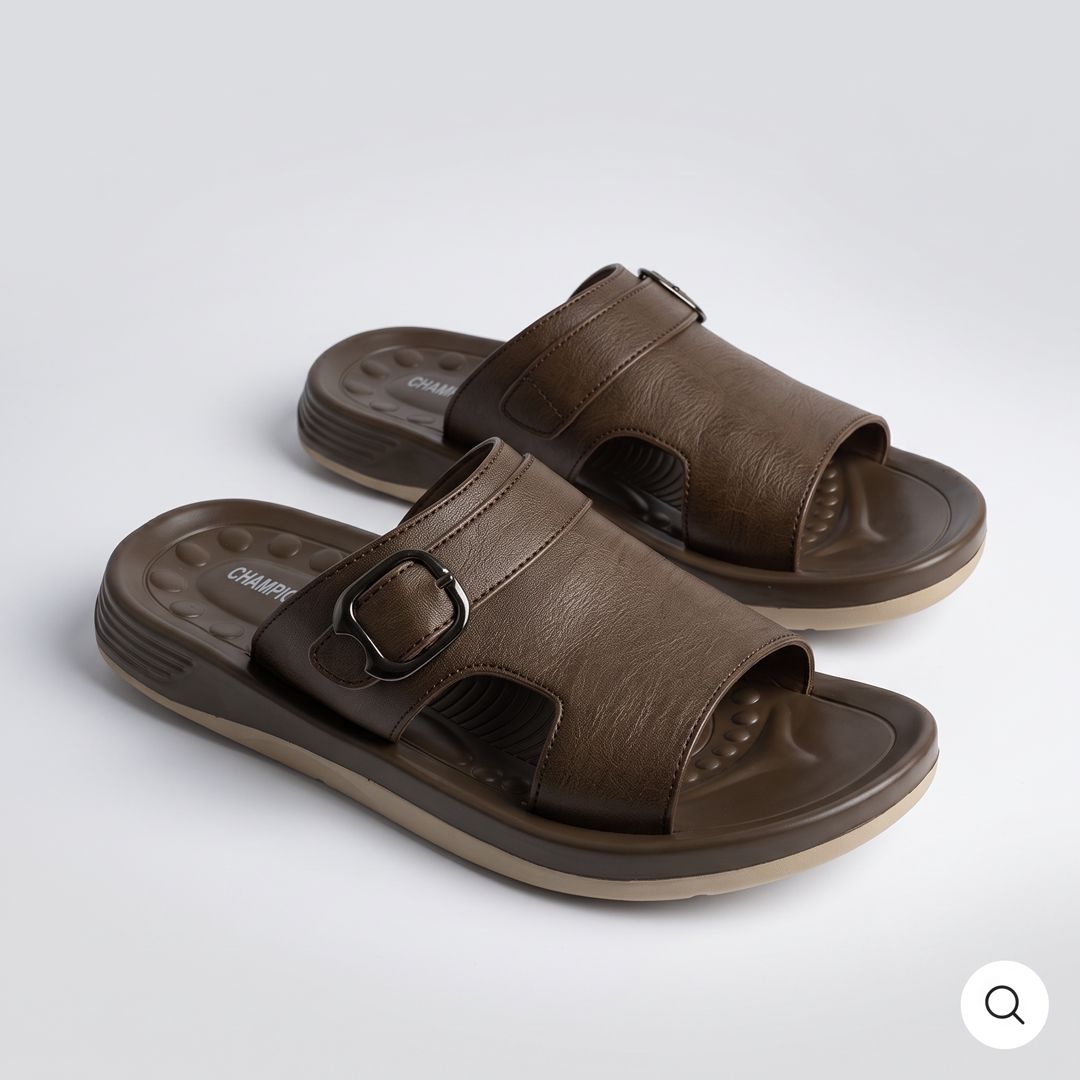 Champion Comfort Slides brown