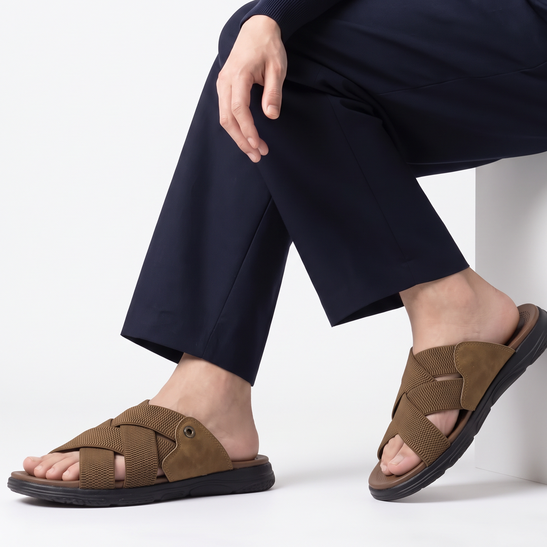 Cross Strap Comfort musterd