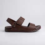 Classic Strap Sandals Men's Brown Leather