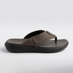 Tan Comfort Thong Sandals grey