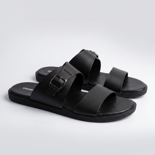 0424 Tan Leather Double Buckle black