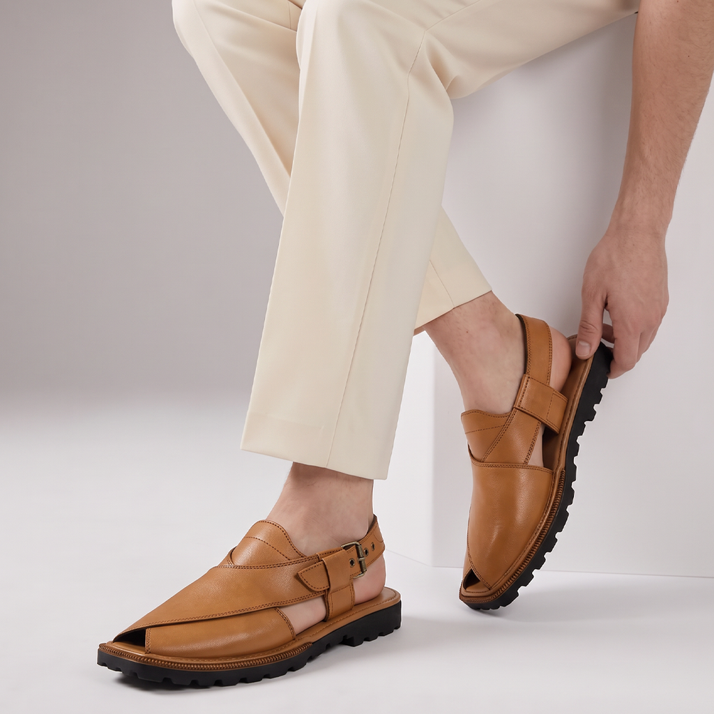 Peshawari Sandals mustard