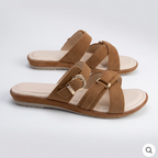 Suede Sandals mustred
