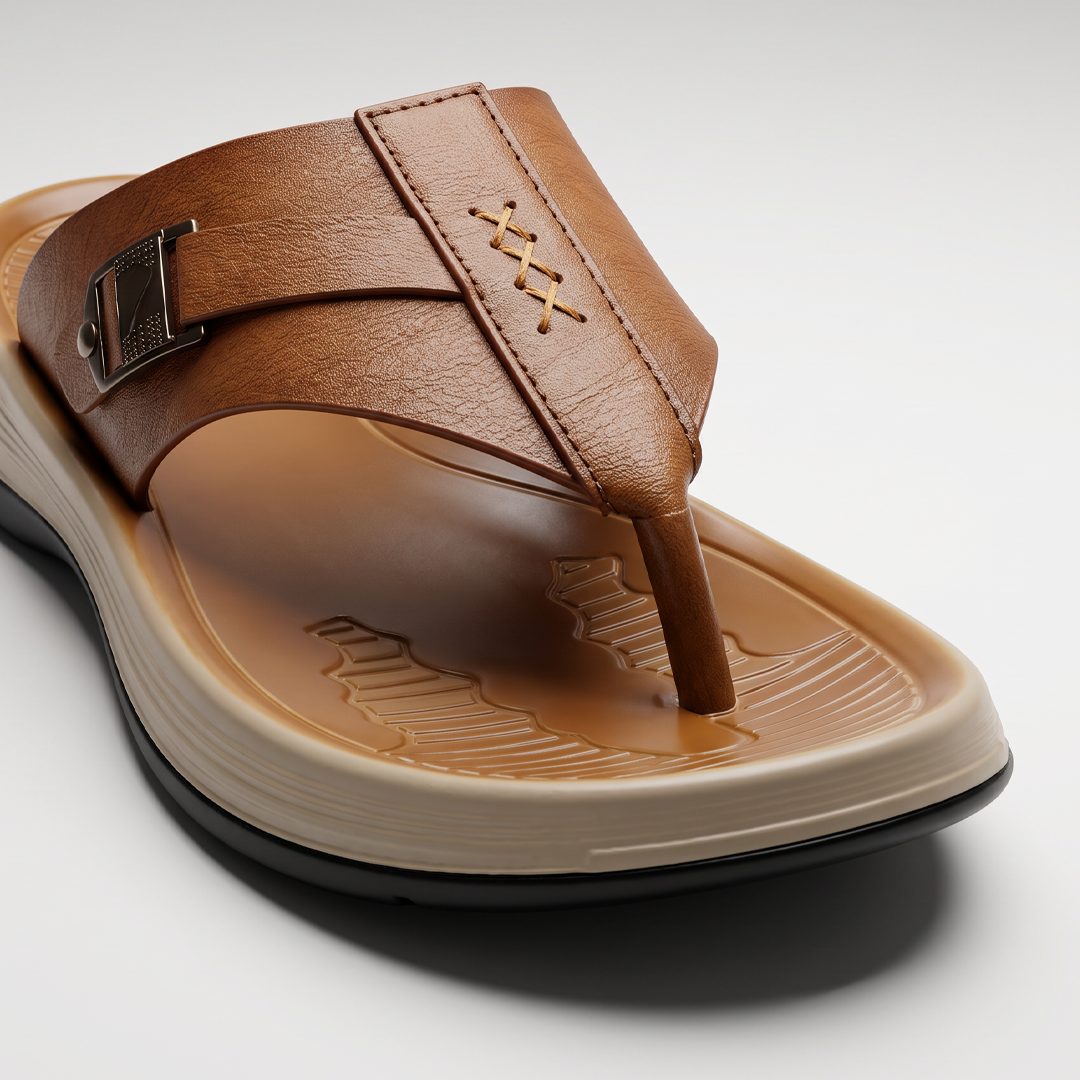 Premium Casual Flip Flop Sandals musterd