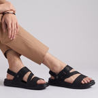 Men's Open Toe Sandals Black