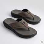 Tan Comfort Thong Sandals grey