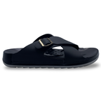 0509  Men's Cross-Strap Casual Slippers
