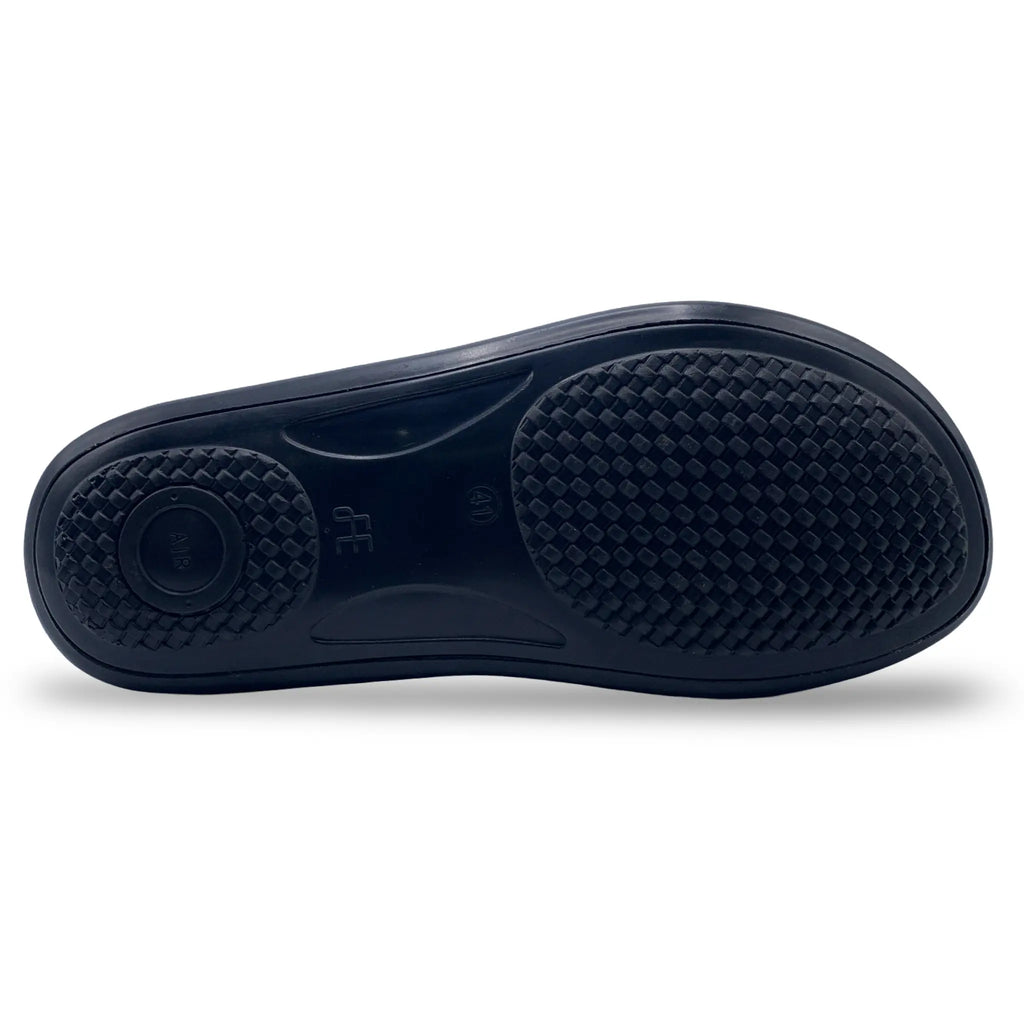 073  Men's Cross-Strap Casual Slippers