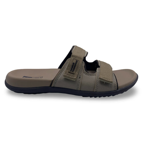 0457  Men's Cross-Strap Casual Slippers