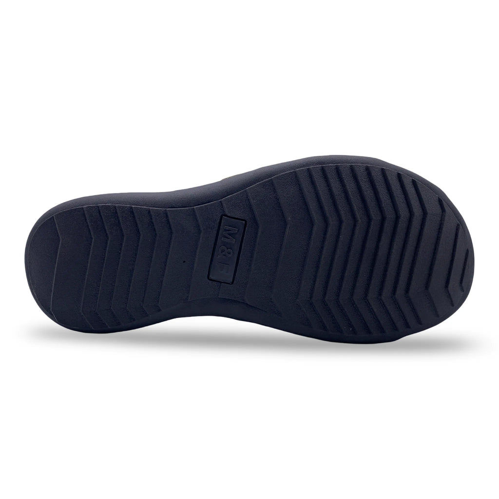 0457  Men's Cross-Strap Casual Slippers