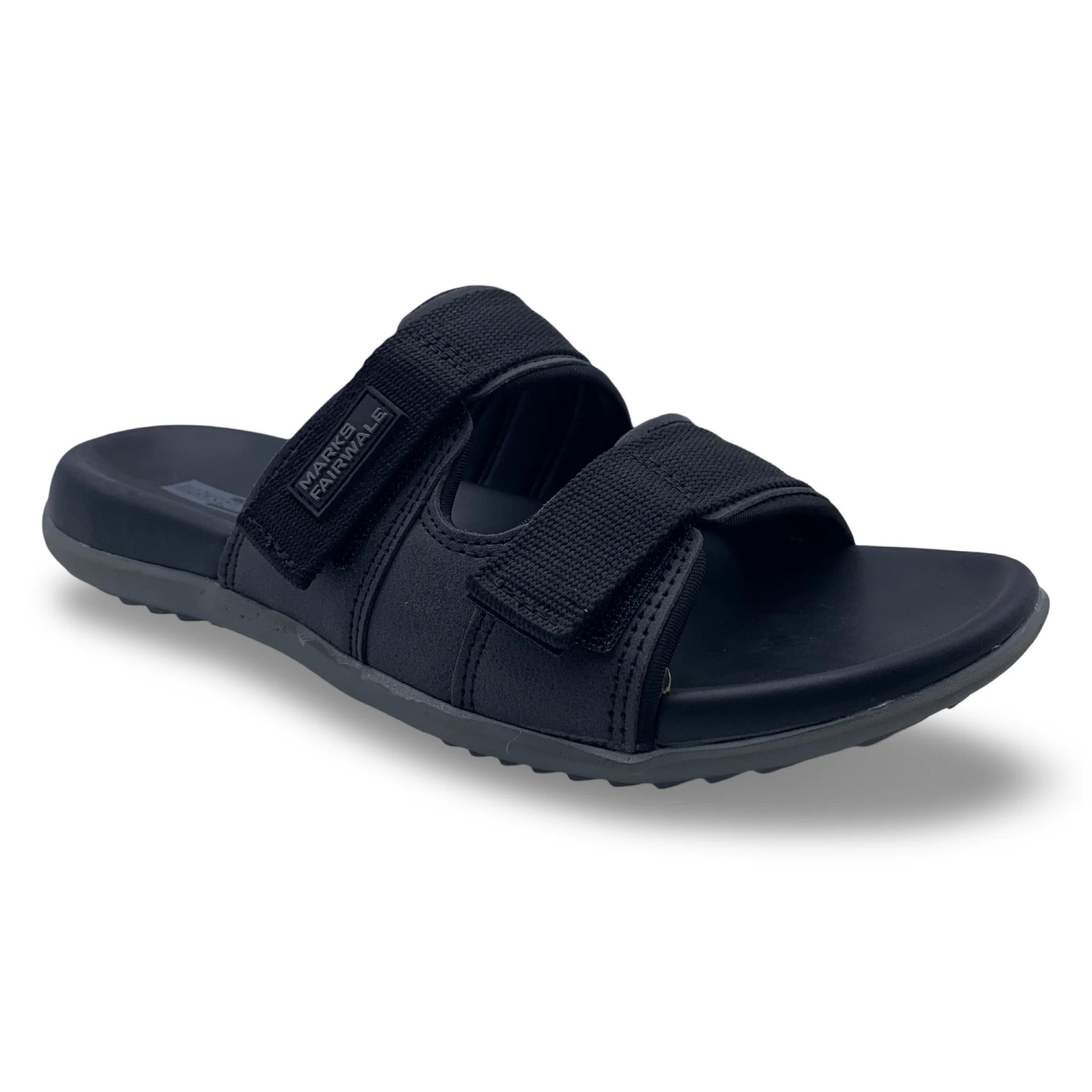 0457  Men's Cross-Strap Casual Slippers