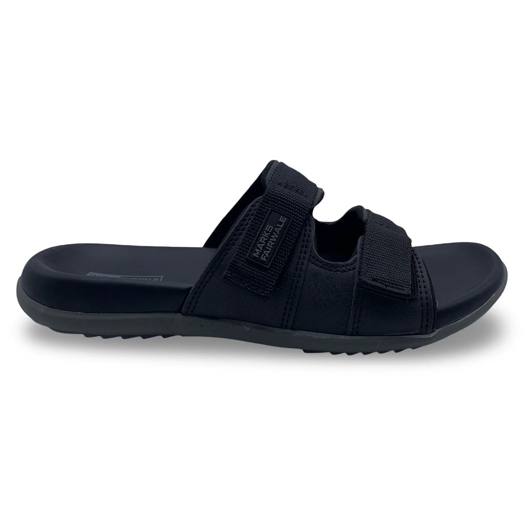 0457  Men's Cross-Strap Casual Slippers