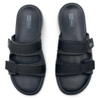 0457  Men's Cross-Strap Casual Slippers
