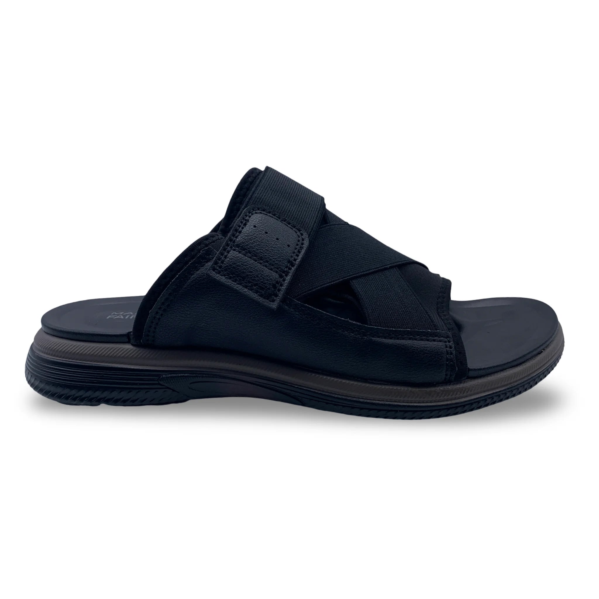 0228  Men's Cross-Strap Casual Slippers