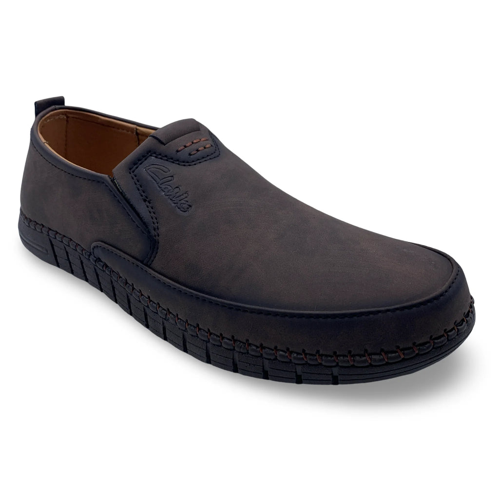 1-4975-N  Men's Casual Suede/Velvet Cut Shoes