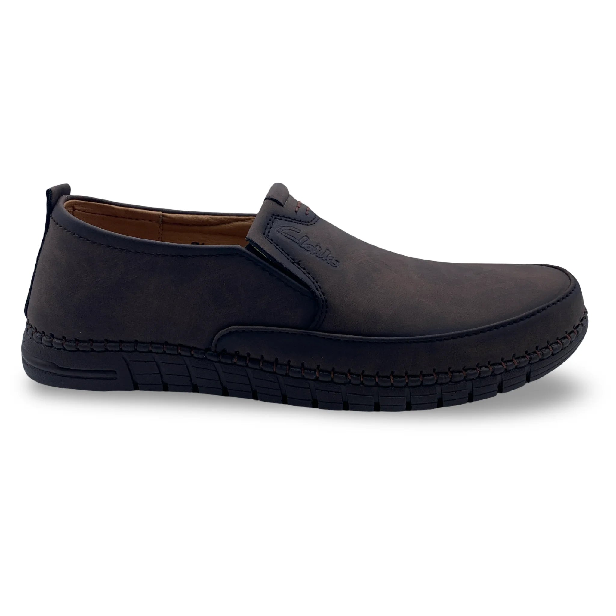 1-4975-N  Men's Casual Suede/Velvet Cut Shoes