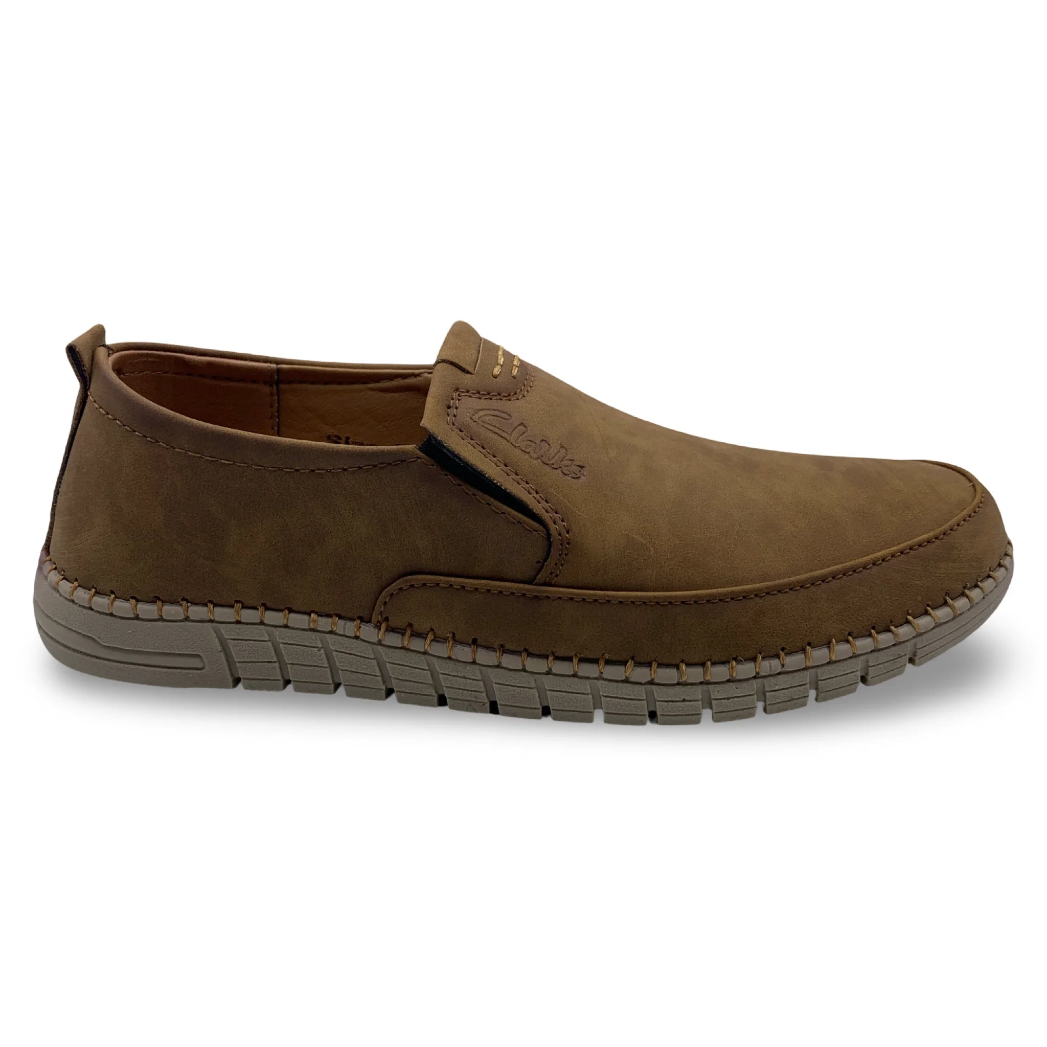 1-4975-N  Men's Casual Suede/Velvet Cut Shoes