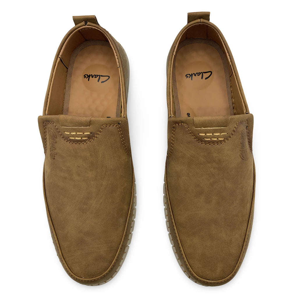 1-4975-N  Men's Casual Suede/Velvet Cut Shoes