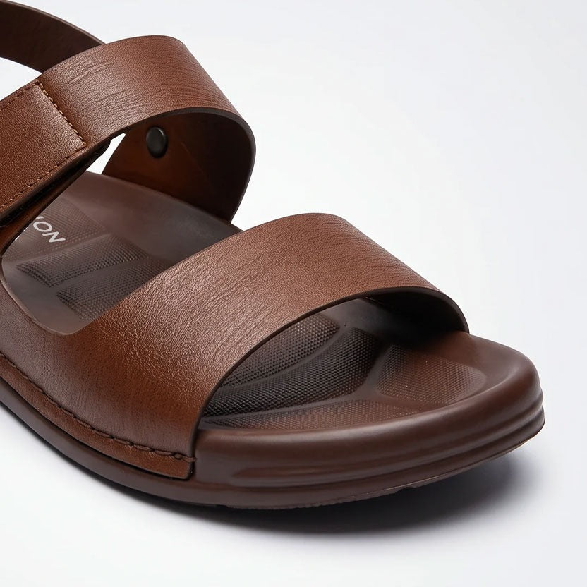 2-1455 Classic Strap Sandal Brown
