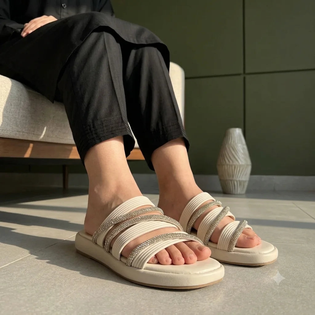 2-3990  Women's Elegant Slippers