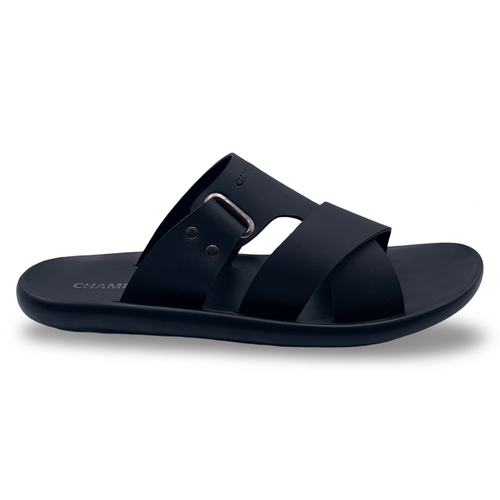 033  Men's Cross-Strap Casual Slippers